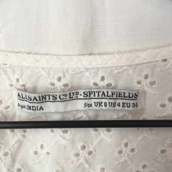 AllSaints Tatting Vest - Picture 4 of 5